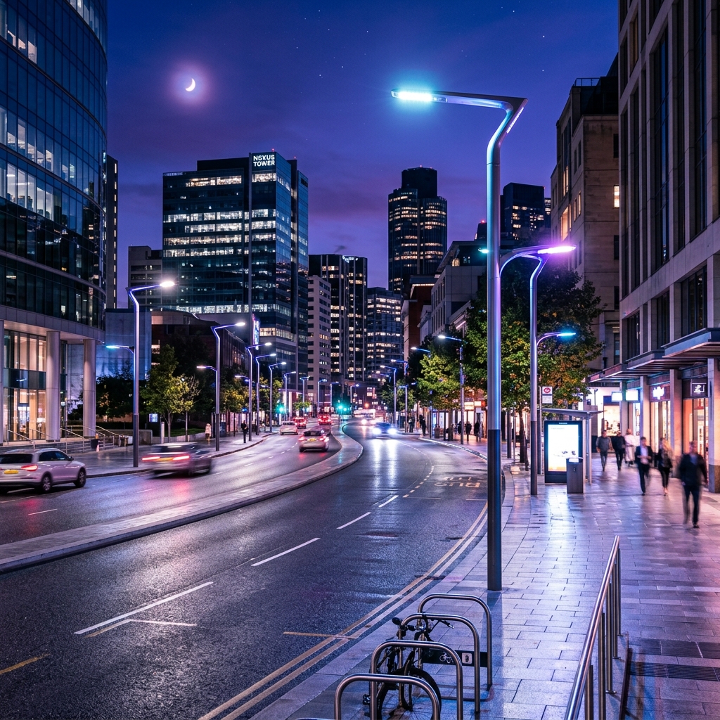 LED Street Light Installation